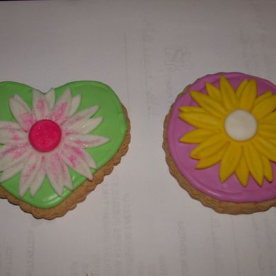 Sugar Cookies In Royal Icing And Mmf