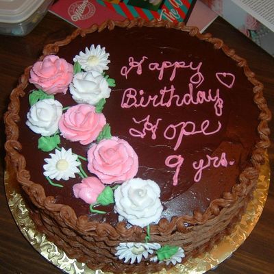 My Granddaughters 9Th Birthday Cake