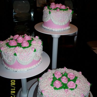 Cascade Wedding Cake