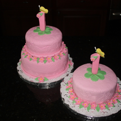 Olivia's 1St Birthday Cake