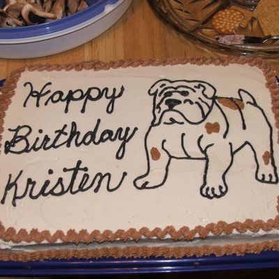 Bulldog Cake