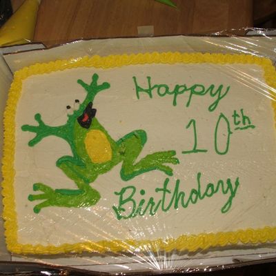 Frog Cake