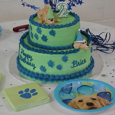 "puppy Love" Child's 2Nd Birthday