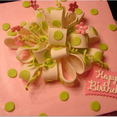 Birthday Present Cake