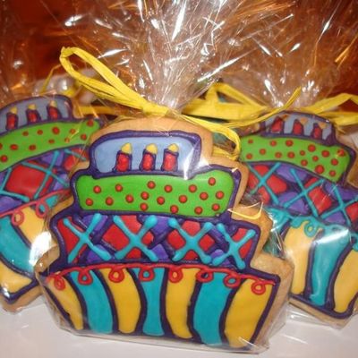 Whimsical Birthday Cookies