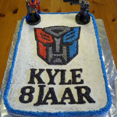 Transformers Cake