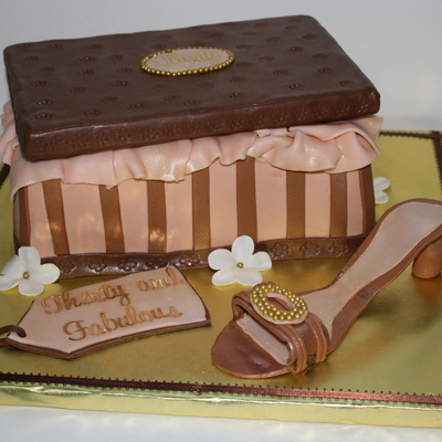 Shoebox Cake For My Best Friends 30Th!!