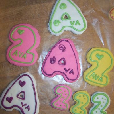 Birthday Party Cookies!