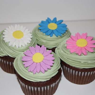 Daisy Cupcakes