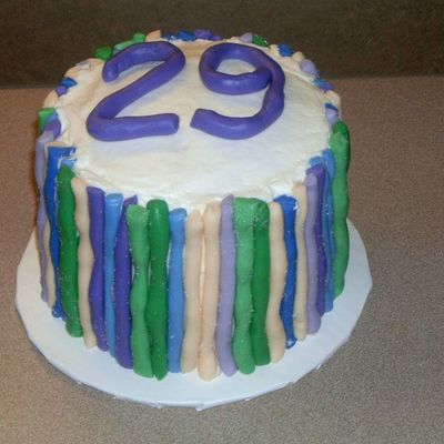 Multi Colored Fondant