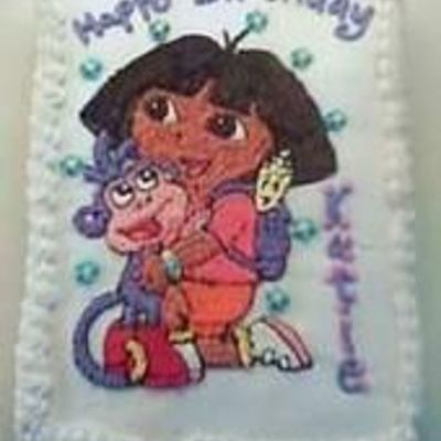 Dora The Explorer Birthday Cake