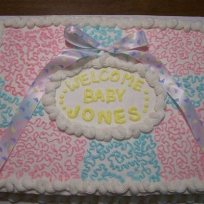My Baby Shower Cake