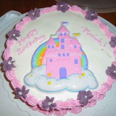 Princess Castle Cake