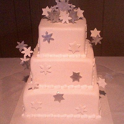 Snowflake Cake