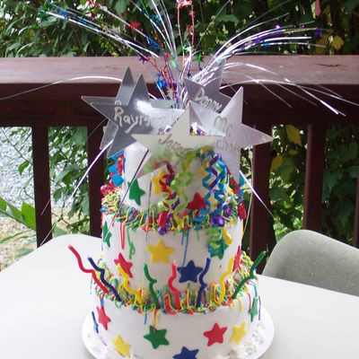 Star Birthday Cake