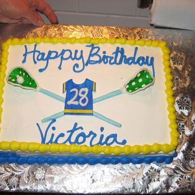 Lacrosse Cake