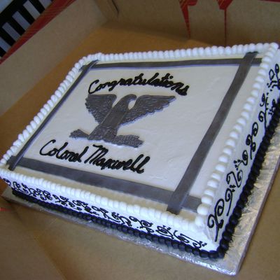 Colonel's Promotion Cake