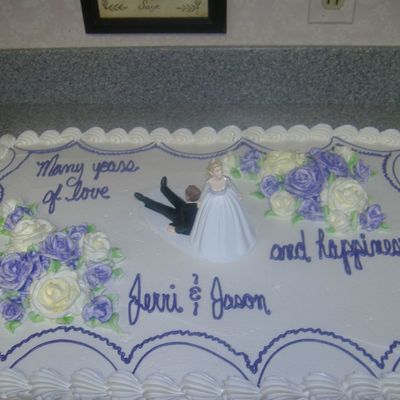 Jerri And Jason's Stag And Drag Cake