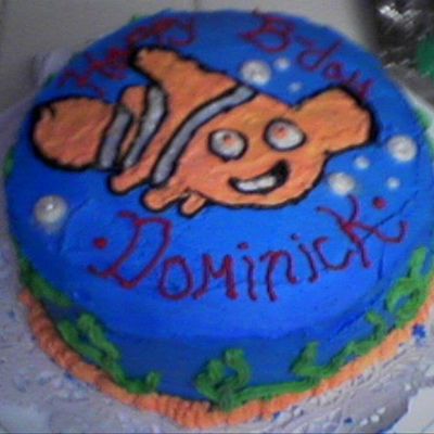Nemo Birthday Cake