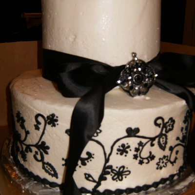 Black And White Engagement