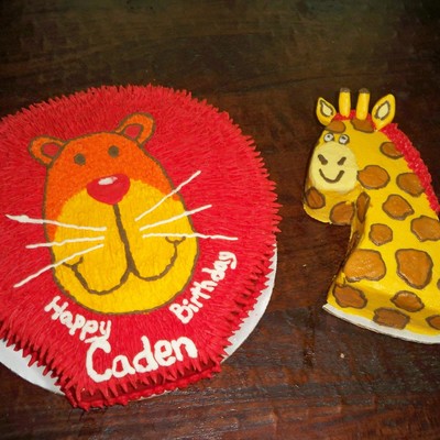 Animal Themed Cake