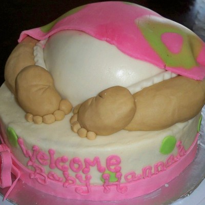 Baby Butt Cake