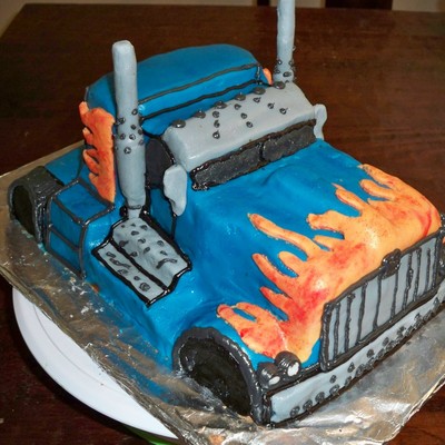 Optimus Prime 3D Truck