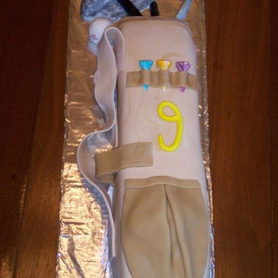 Golf Bag Cake