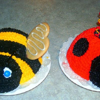 Ladybug And Bumble Bee