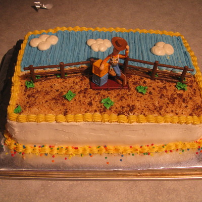 Toy Story Birthday Cake