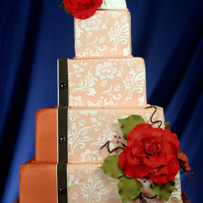 Stencil Cake