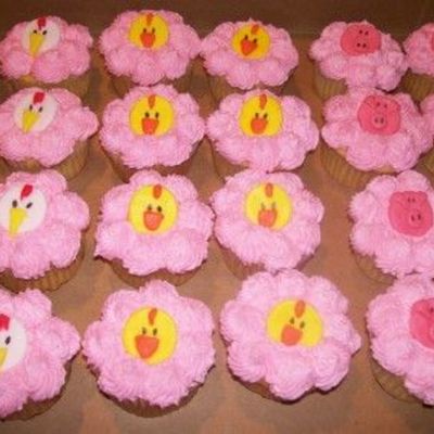 Farm Cupcakes