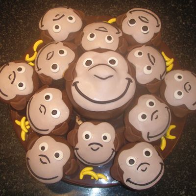 Curious George Cupcakes