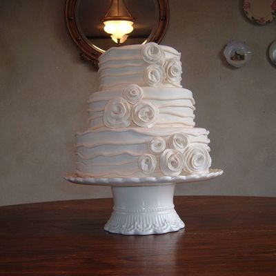 Last Minute Wedding Cake