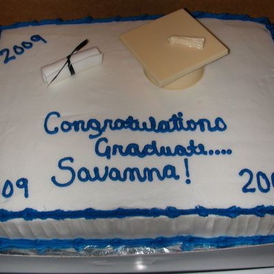 2009 Grad Cake