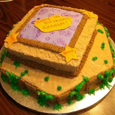 Cowboy Birthday Cake