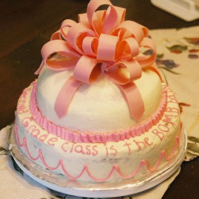 2Nd Grade Class Cake