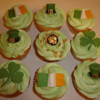 St. Patrick's Day Cupcakes