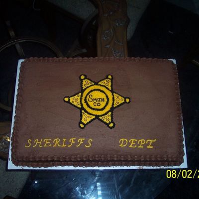 Sheriff's Cake