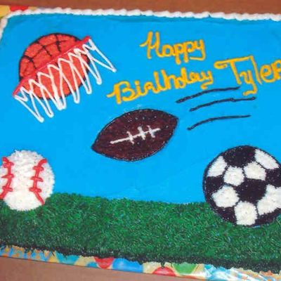Sports Ball Cake