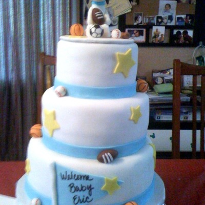 Snoopy And Sports Baby Shower Theme