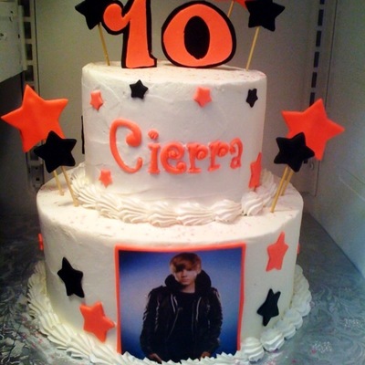 Justin Bieber Birthday Cake