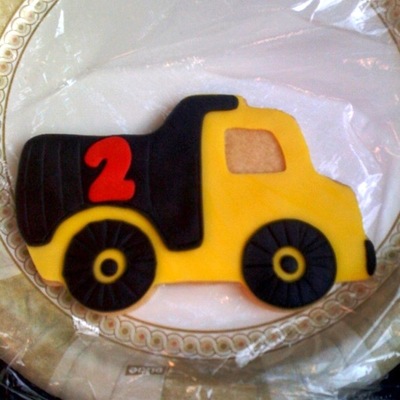 Dump Truck Cookie