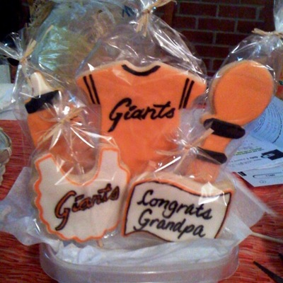 Baby Cookies Giants Theme