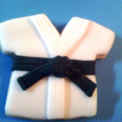 Karate Shirt Cookie