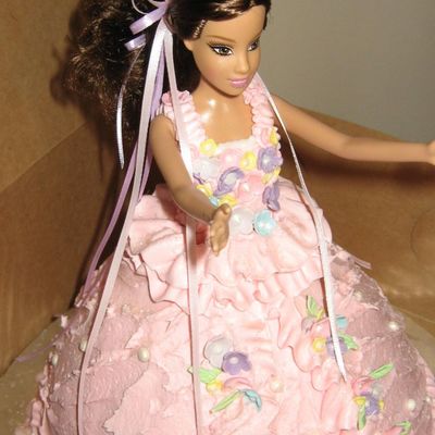 Little Girl's Princess Cake