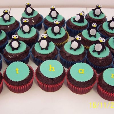 Penguin Cupcakes