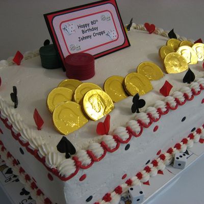 80Th Birthday Casino Cake
