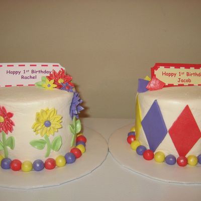 Little Cakes For The Twins