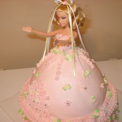 Barbie Doll B'day For A Sweet Little Girl